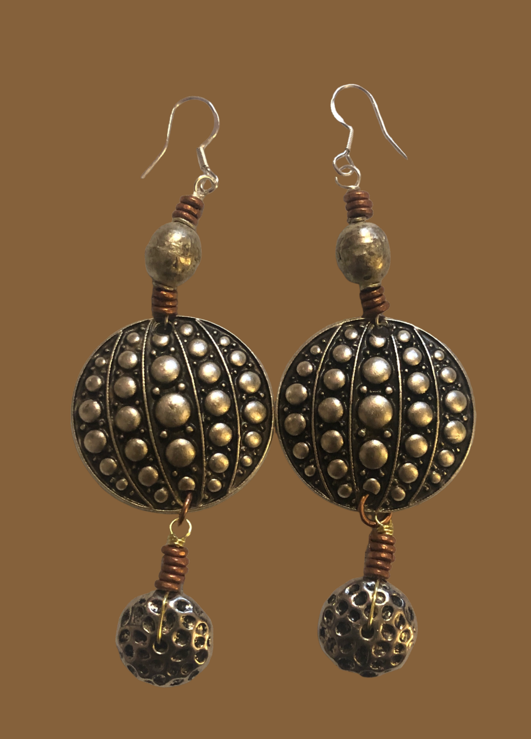 Metals Series...Earrings...Pewter, Gold Filled, Egyptian Silver, Brass