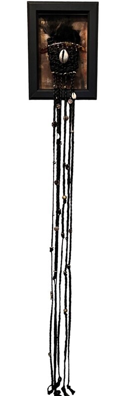 &quot;Holiday Sale 2024 Braided and Beaded Hair Wall Hanging...&quot;BRAIDS&quot;