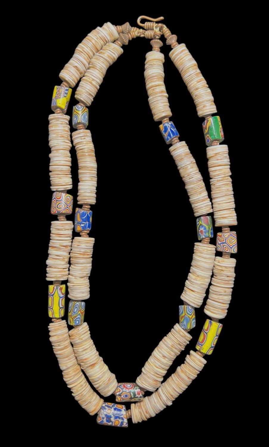 New!!! Heishi and African Trade Beads