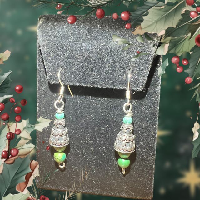 Sterling Silver and Turquoise Earrings