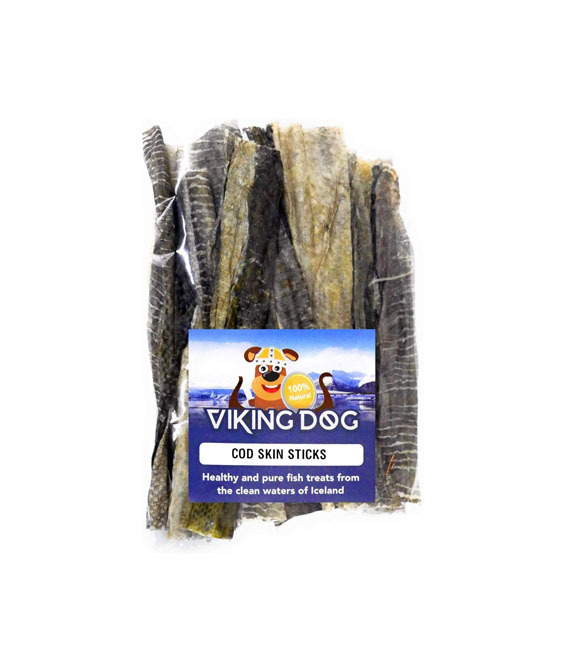 cod fish skins for dogs
