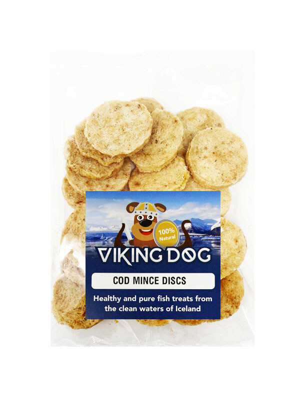 100% Natural Cod Crisps (75g) | Training treats | Low fat |