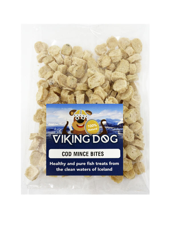 100% Natural Cod Bites (75g) | Dog Treats | Training treats | No Calories |
