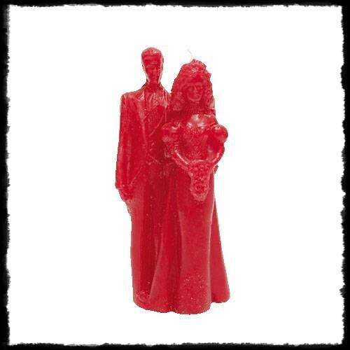 Velas Novios Roja