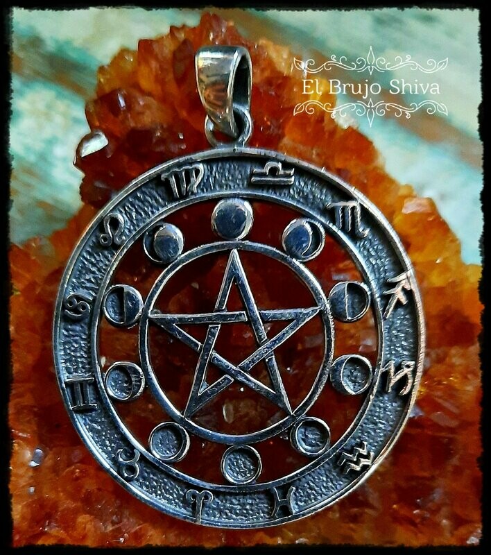 Pentáculo Lunas y Zodiaco