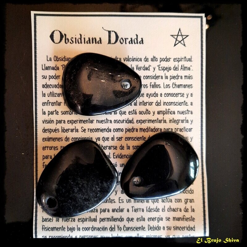 Obsidiana Dorada