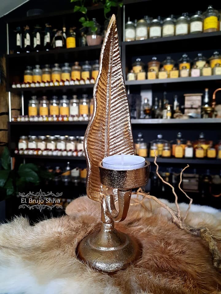 Porta velas (metal)
