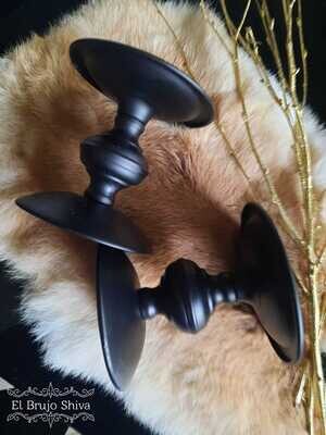 Juego 2 Candelabros Velones