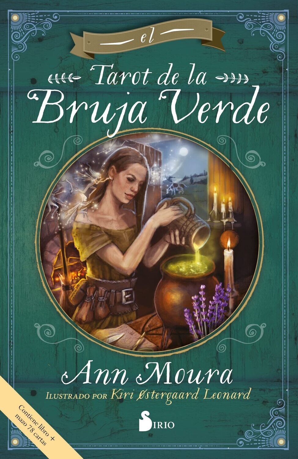 Tarot de la Bruja Verde (Estuche)