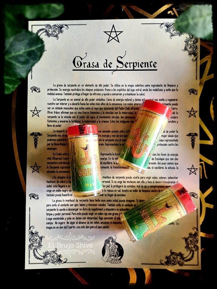 Grasa de Serpiente