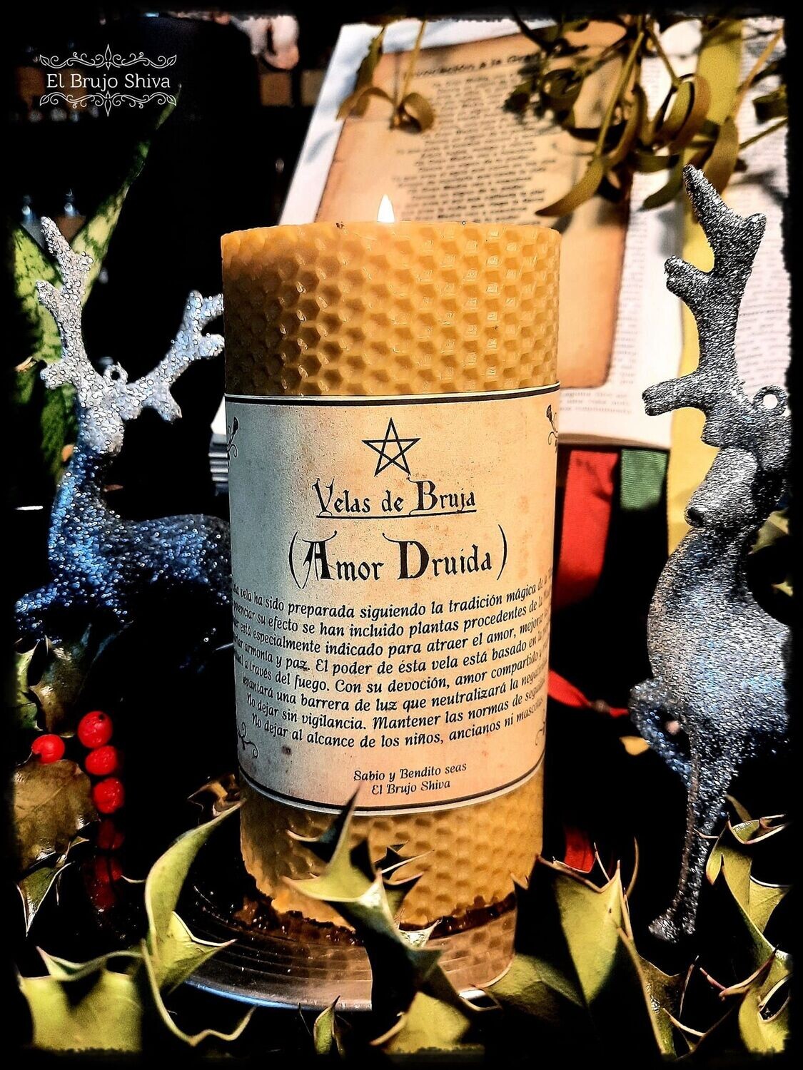 Velón Amor  Druida