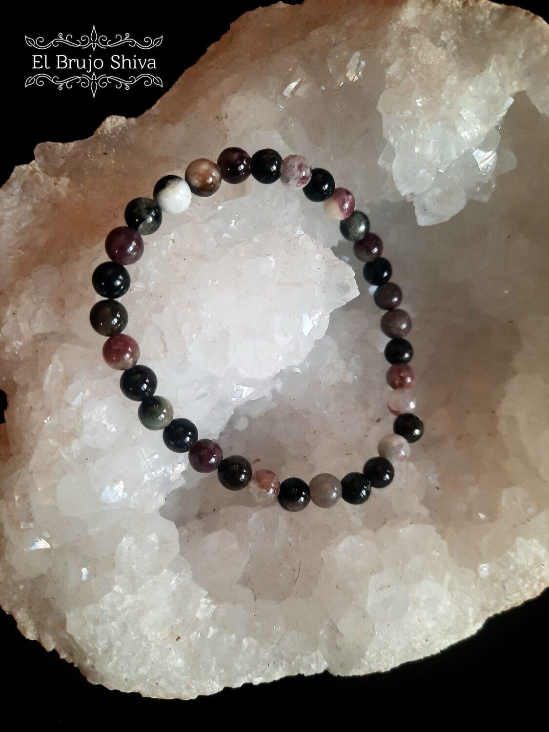 Pulsera Turmalina Multicolor