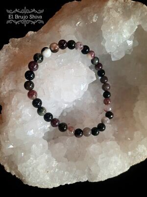 Pulsera Turmalina Multicolor