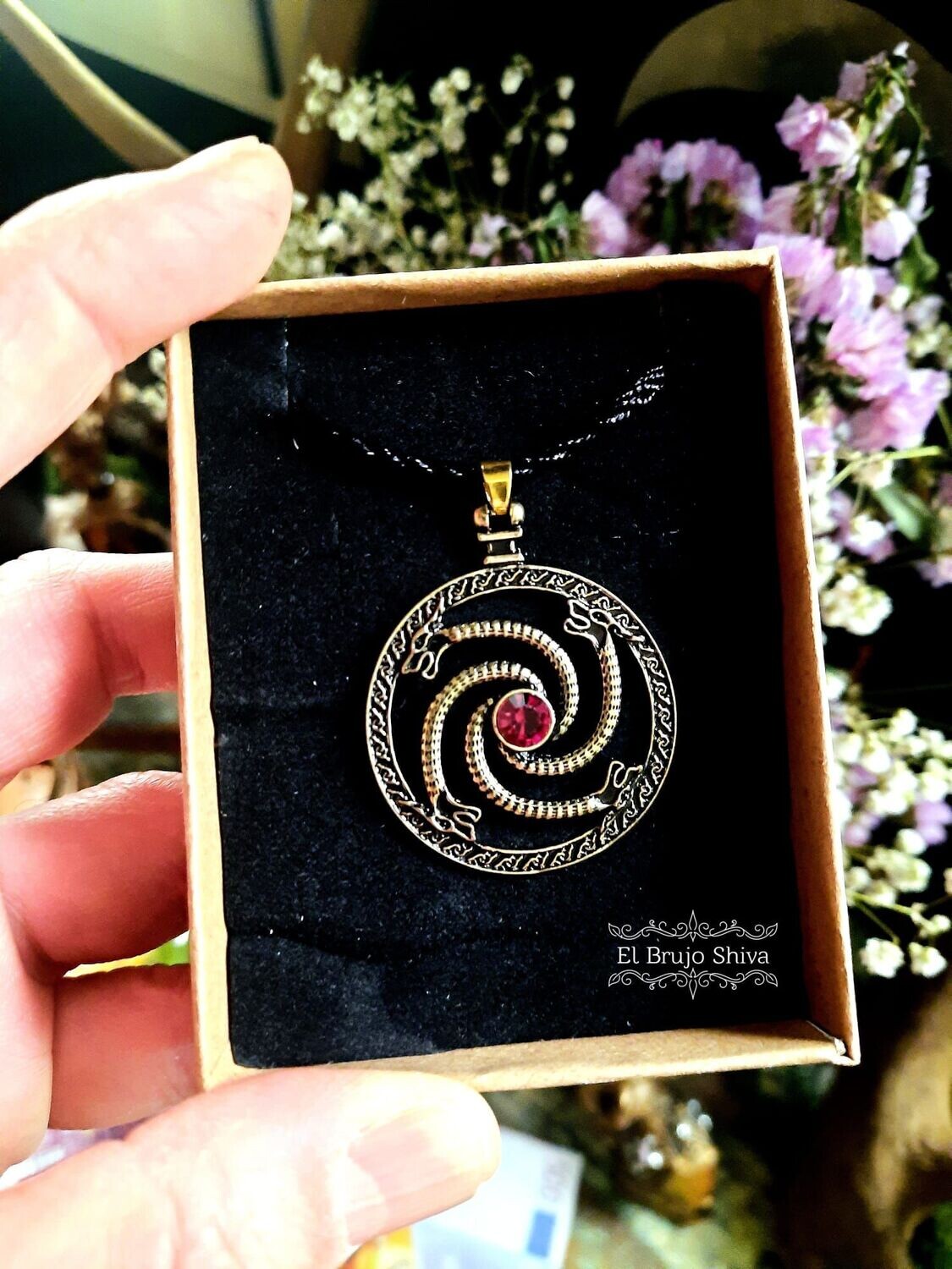 Amuleto Espiral Dragones