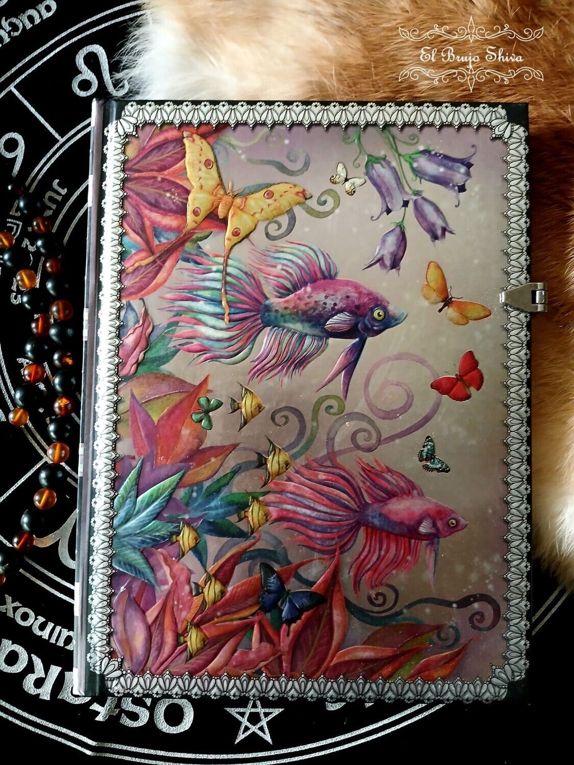 Cuaderno Onírico (peces y mariposas)