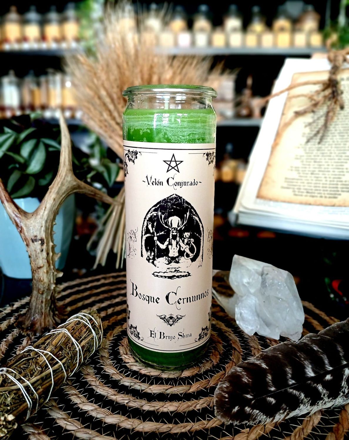Velón bosque de Cernunnos