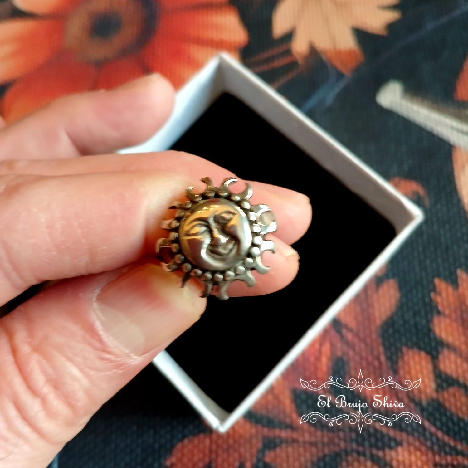 Anillo Plata Sol