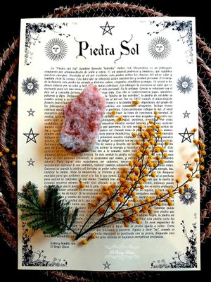 Piedra del Sol Natural