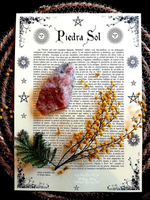 Piedra del Sol Natural