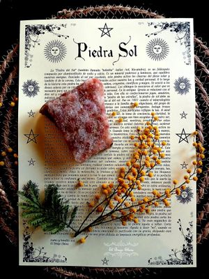 Piedra del Sol Natural