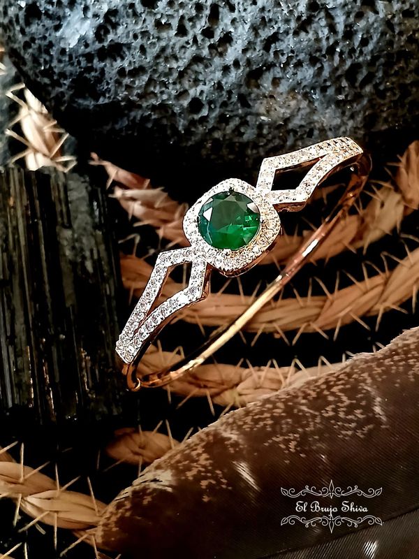 Brazalete Joya verde