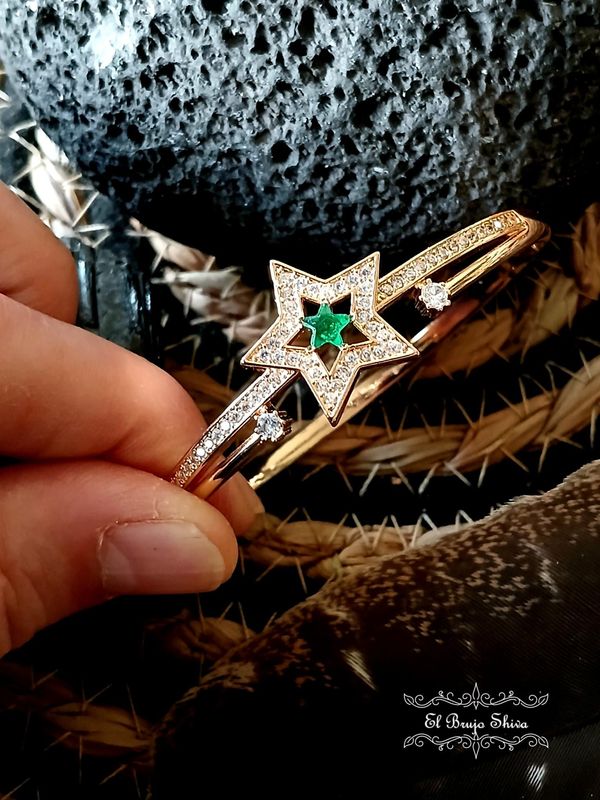 Brazalete Estrella verde