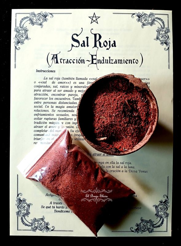 Sal roja (amor y atracción)