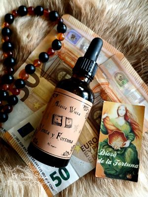 Aceite Venta y Fortuna (Enterrado y ritualizado)