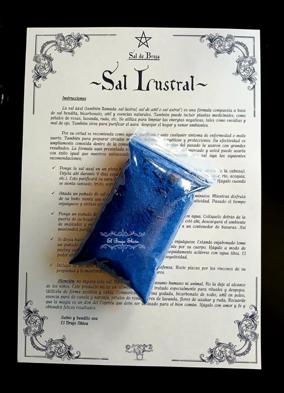 Sal Lustral (sal azul)