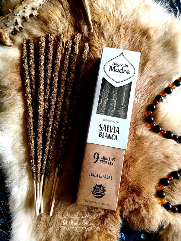 Salvia blanca y copal