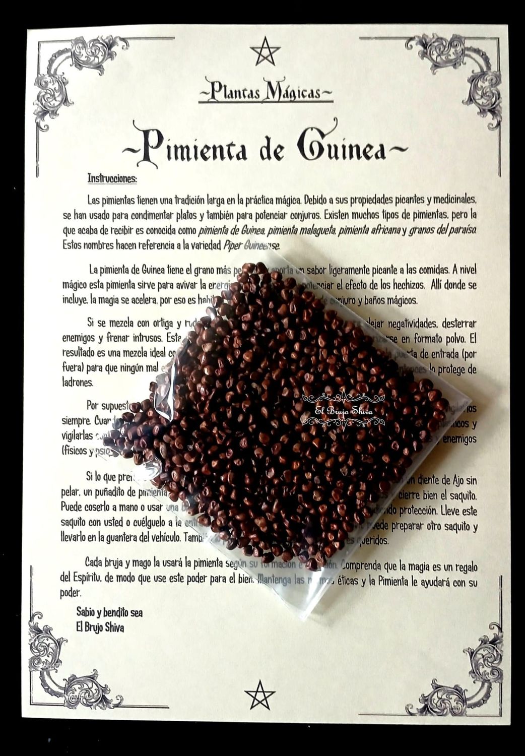 Pimienta Guinea