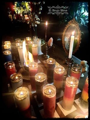 El servicio del velón conjurado