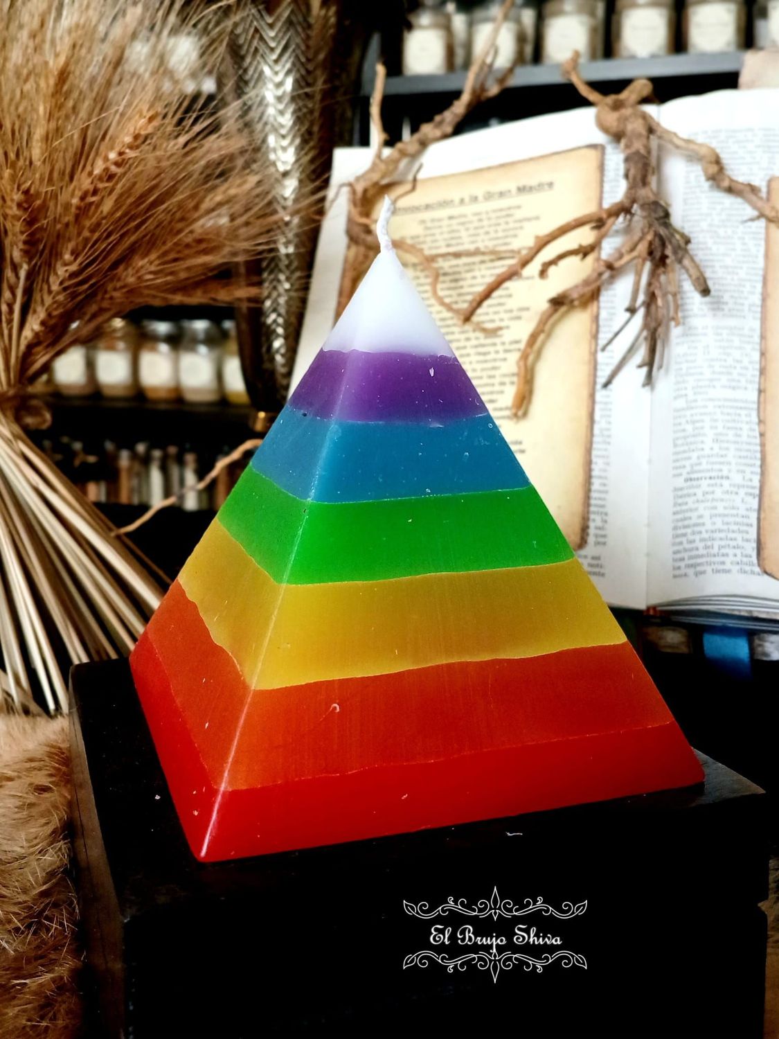 Pirámide 7 colores