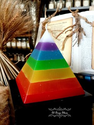 Pirámide 7 colores