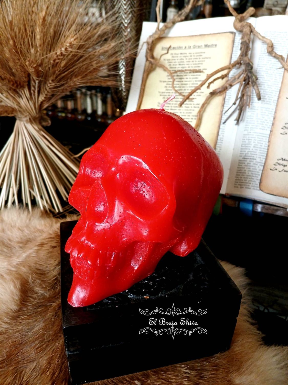 Calavera roja