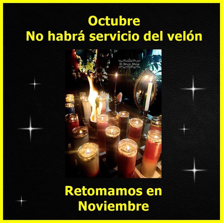 El servicio del velón conjurado
