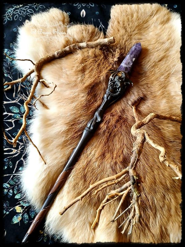 Vara amatista dragón