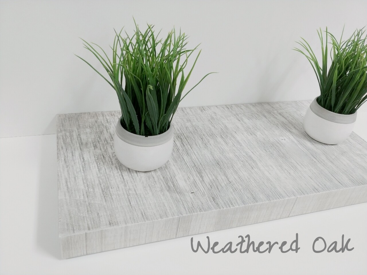 Textured  Floating Shelves, Hidden Bracket