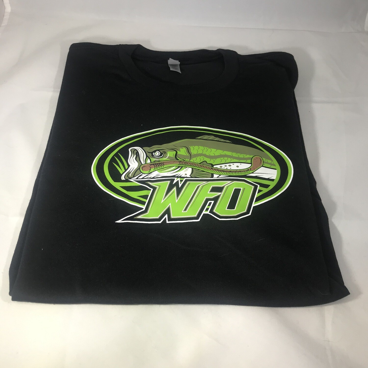 WFO T-SHIRTS, T-SHIRTS: 2XL WFO BASS LETTERED T-SHIRT
