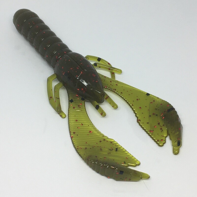 HAMMER CRAW - GREEN PUMPKIN RED FLAKE
