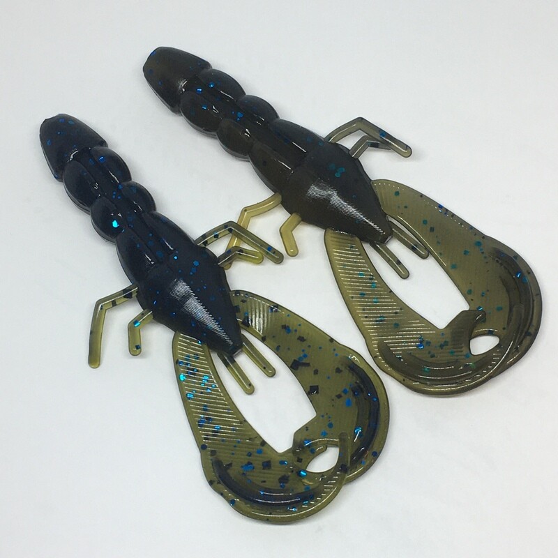 CREEPIN CRAW - BRUISED PUMPKIN LAMINATE