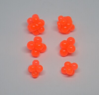 Egg cluster - Atomic Orange UV