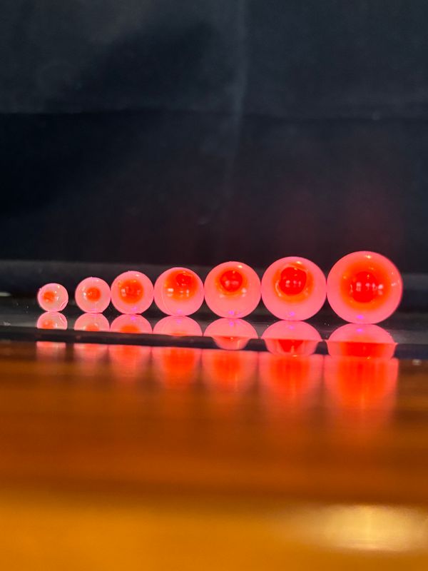 Bead - Double Peach