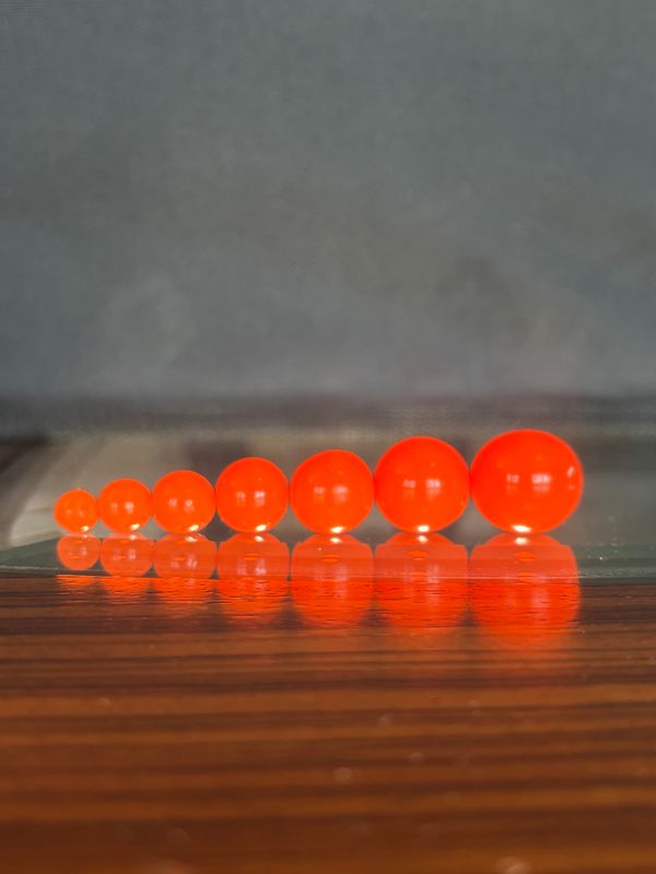 Bead - Atomic Orange