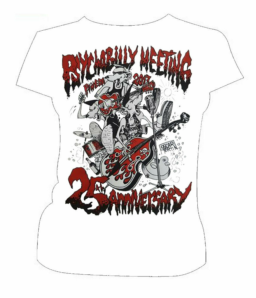 PSYCHOBILLY MEETING 2017 BY OSCAR HERTIN WOMAN, Size: Small