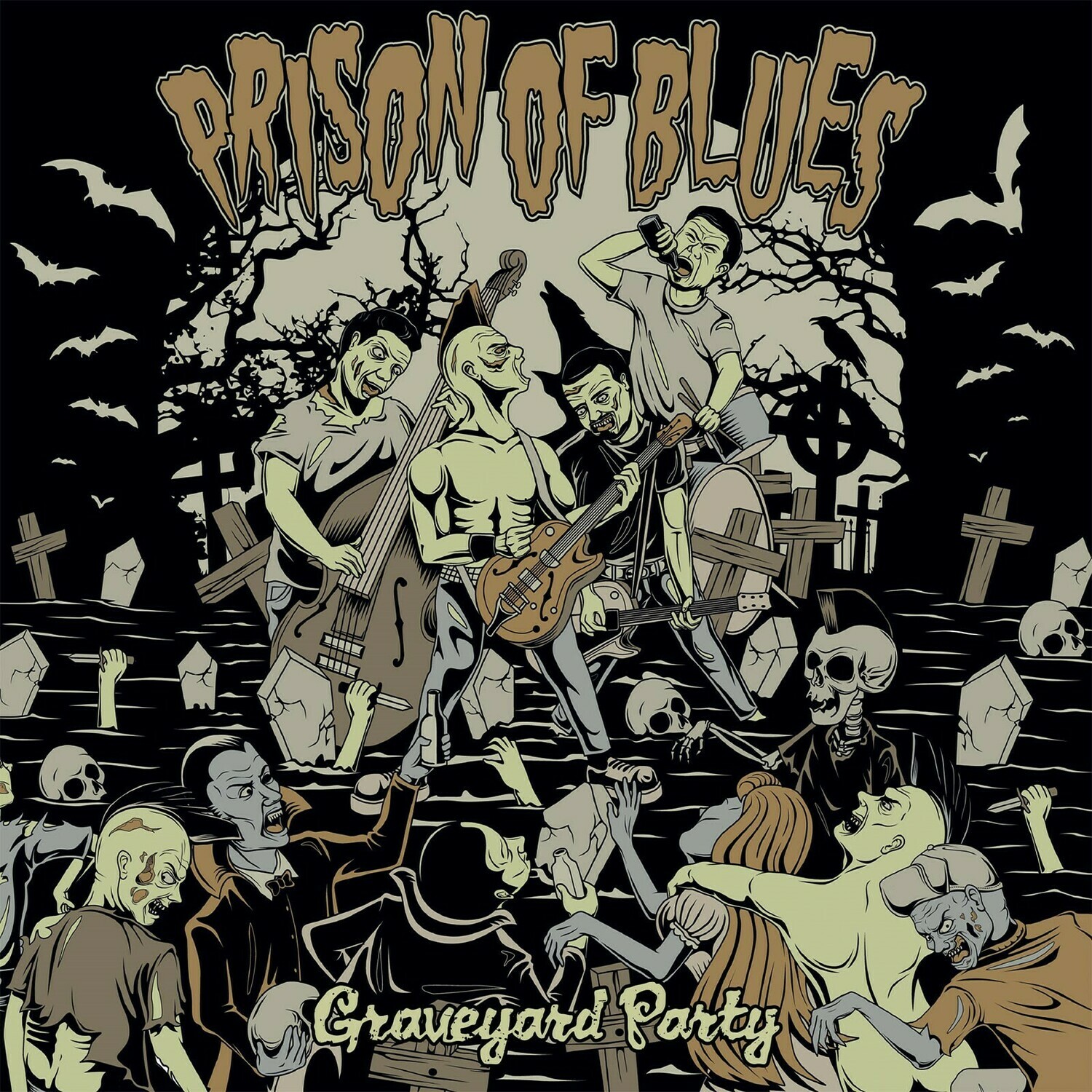 PRISON OF BLUES - Graveyard Party LP