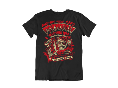 PSYCHOBILLY MEETING 2014 T-SHIRT MAN BY SOLRAC