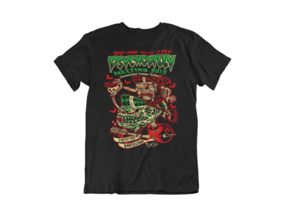 PSYCHOBILLY MEETING 2015 T-SHIRT MEN by SOLRAC