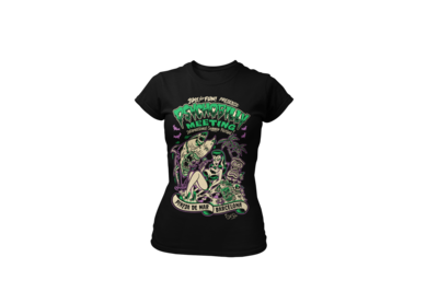 PSYCHOBILLY MEETING 2018 T-SHIRT WOMEN BY SOLRAC