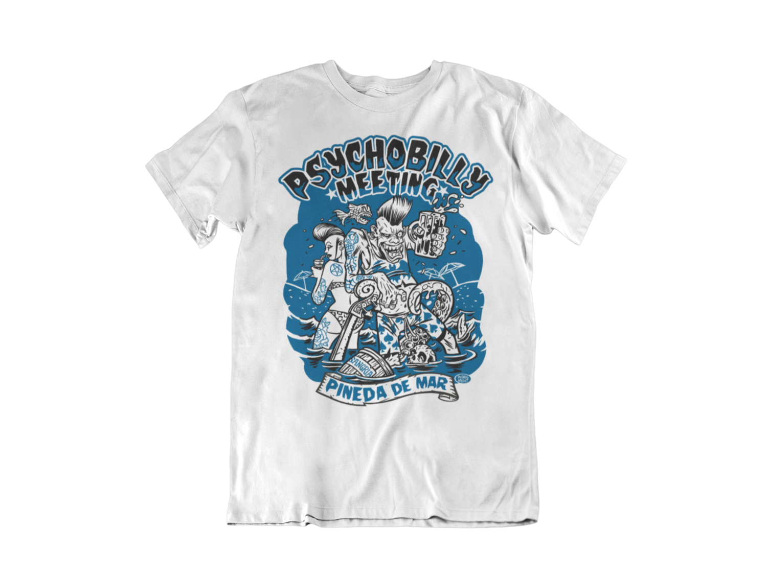 PSYCHOBILLY MEETING 2019 T-SHIRT MAN BY PASKAL